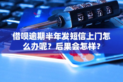 借呗逾期半年发短信上门怎么办呢？后果会怎样？