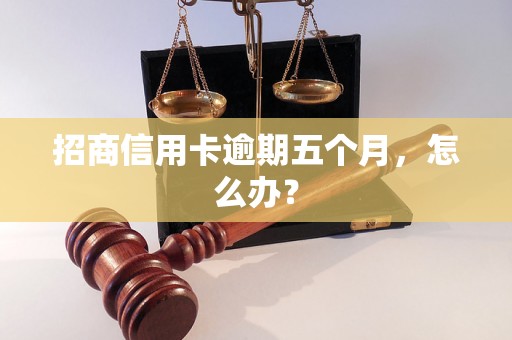 招商信用卡逾期五个月，怎么办？