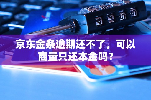 京东金条逾期还不了，可以商量只还本金吗？