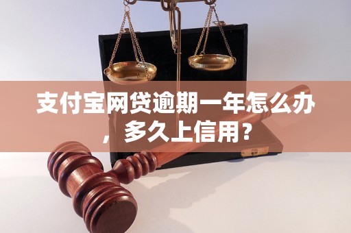 支付宝网贷逾期一年怎么办，多久上信用？