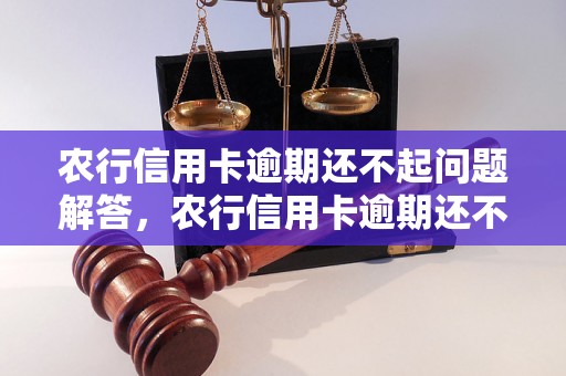 农行信用卡逾期还不起问题解答，农行信用卡逾期还不起如何处理