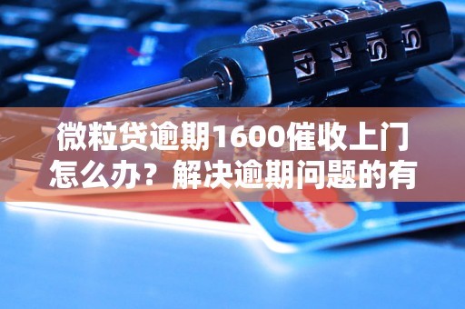 微粒贷逾期1600催收上门怎么办？解决逾期问题的有效方法分享