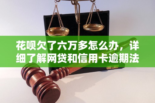 花呗欠了六万多怎么办，详细了解网贷和信用卡逾期法律后果