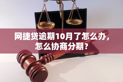 网捷贷逾期10月了怎么办，怎么协商分期？