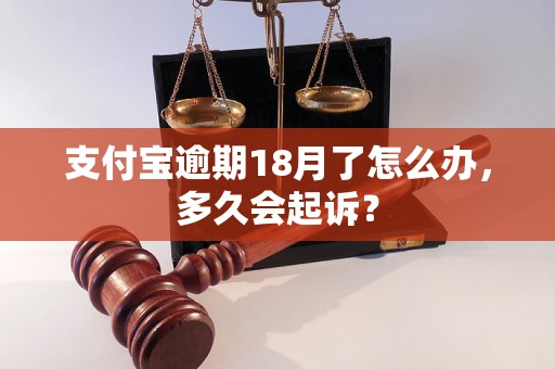 支付宝逾期18月了怎么办，多久会起诉？