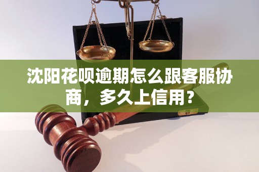 沈阳花呗逾期怎么跟客服协商，多久上信用？