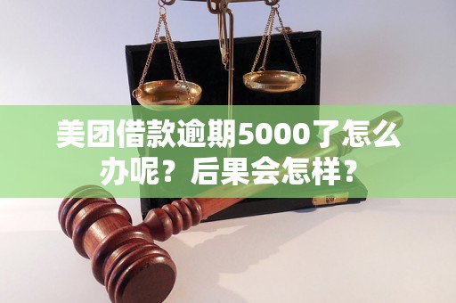 美团借款逾期5000了怎么办呢？后果会怎样？