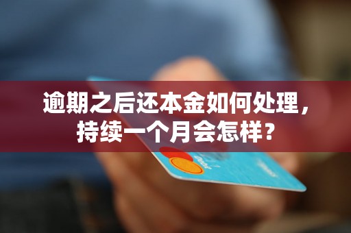 逾期之后还本金如何处理，持续一个月会怎样？