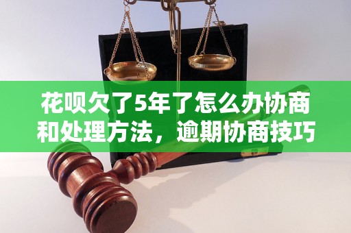 花呗欠了5年了怎么办协商和处理方法，逾期协商技巧分享