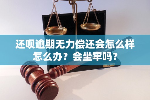 还呗逾期无力偿还会怎么样怎么办？会坐牢吗？