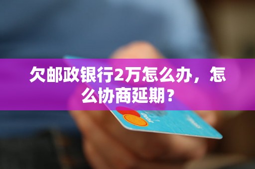 欠邮政银行2万怎么办，怎么协商延期？