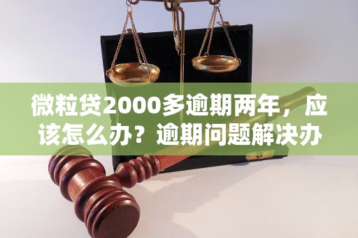 微粒贷2000多逾期两年，应该怎么办？逾期问题解决办法