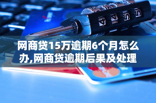 网商贷15万逾期6个月怎么办,网商贷逾期后果及处理办法