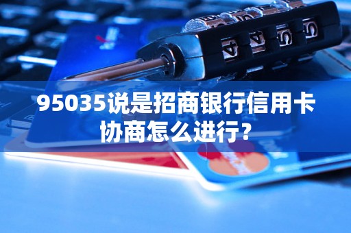 95035说是招商银行信用卡协商怎么进行？