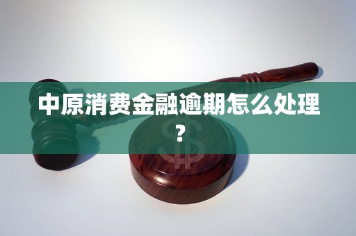 中原消费金融逾期怎么处理？