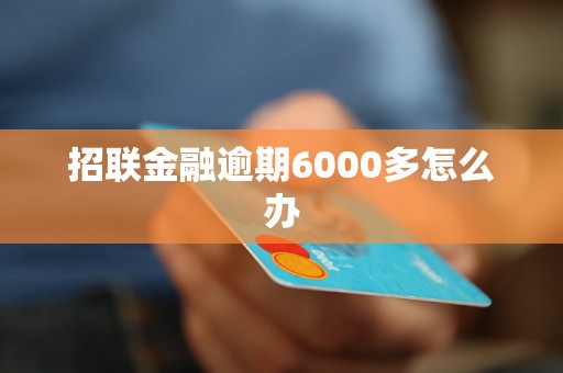 招联金融逾期6000多怎么办