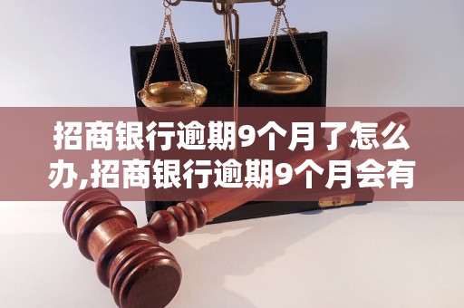 招商银行逾期9个月了怎么办,招商银行逾期9个月会有什么后果