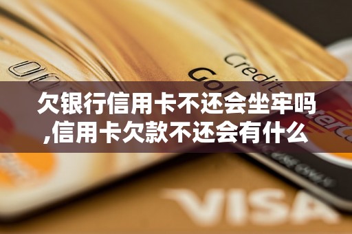 欠银行信用卡不还会坐牢吗,信用卡欠款不还会有什么后果