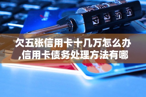 欠五张信用卡十几万怎么办,信用卡债务处理方法有哪些