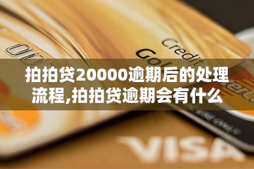 拍拍贷20000逾期后的处理流程,拍拍贷逾期会有什么影响