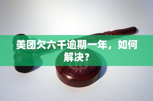 美团欠六千逾期一年，如何解决？