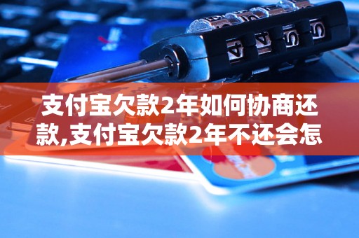 支付宝欠款2年如何协商还款,支付宝欠款2年不还会怎么样