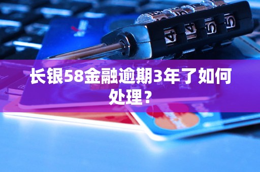 长银58金融逾期3年了如何处理？