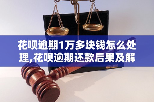 花呗逾期1万多块钱怎么处理,花呗逾期还款后果及解决方法