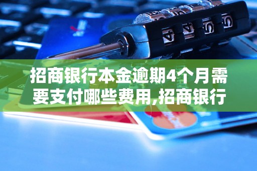 招商银行本金逾期4个月需要支付哪些费用,招商银行本金逾期4个月的处理办法