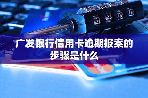 广发银行信用卡逾期报案的步骤是什么