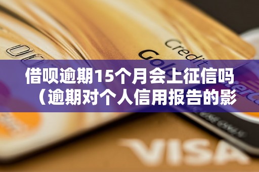 借呗逾期15个月会上征信吗（逾期对个人信用报告的影响）