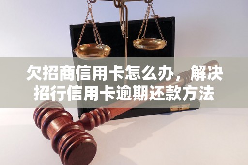 欠招商信用卡怎么办，解决招行信用卡逾期还款方法