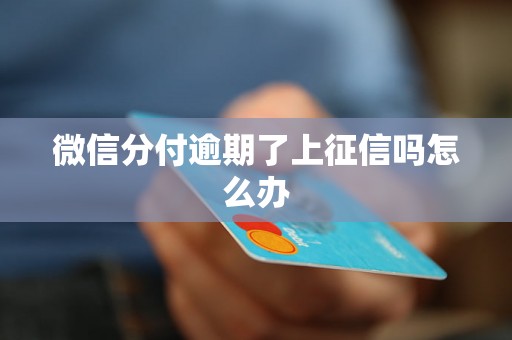 微信分付逾期了上征信吗怎么办