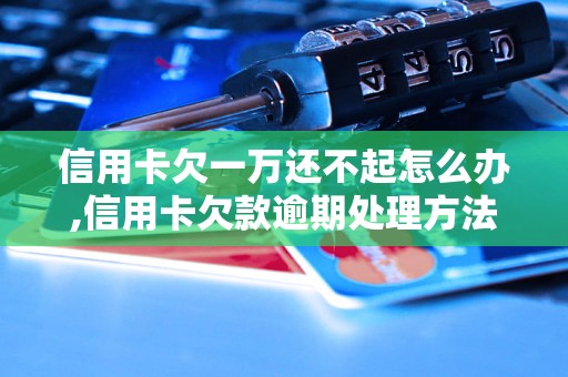 信用卡欠一万还不起怎么办,信用卡欠款逾期处理方法