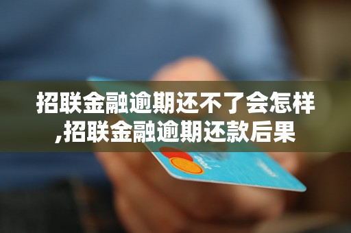 招联金融逾期还不了会怎样,招联金融逾期还款后果