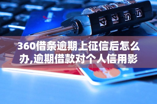 360借条逾期上征信后怎么办,逾期借款对个人信用影响大吗