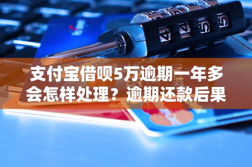 支付宝借呗5万逾期一年多会怎样处理？逾期还款后果严重吗？