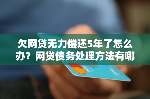 欠网贷无力偿还5年了怎么办？网贷债务处理方法有哪些？