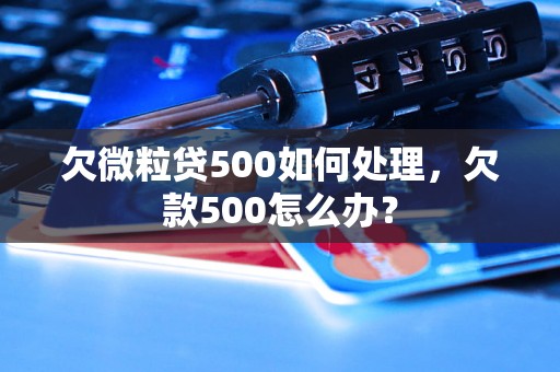 欠微粒贷500如何处理，欠款500怎么办？