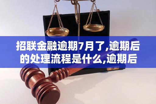 招联金融逾期7月了,逾期后的处理流程是什么,逾期后怎样催收