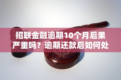 招联金融逾期10个月后果严重吗？逾期还款后如何处理？