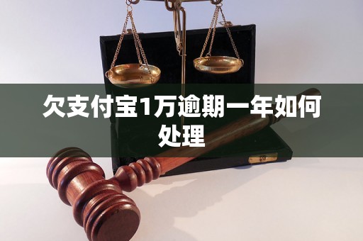 欠支付宝1万逾期一年如何处理