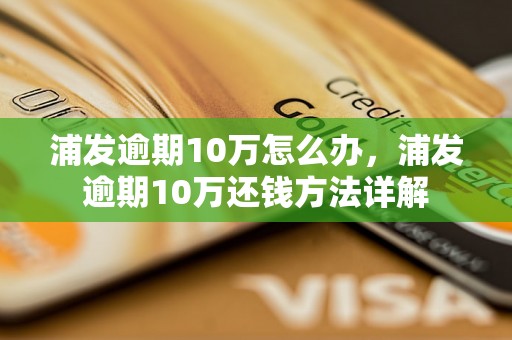 浦发逾期10万怎么办，浦发逾期10万还钱方法详解