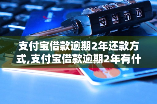 支付宝借款逾期2年还款方式,支付宝借款逾期2年有什么后果