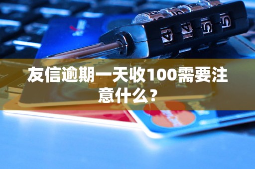 友信逾期一天收100需要注意什么？