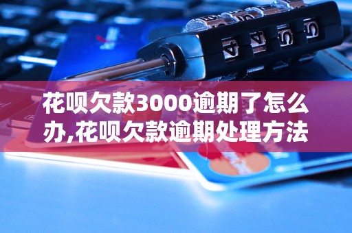 花呗欠款3000逾期了怎么办,花呗欠款逾期处理方法