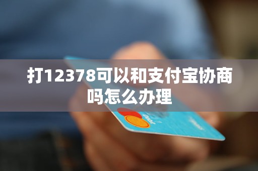 打12378可以和支付宝协商吗怎么办理