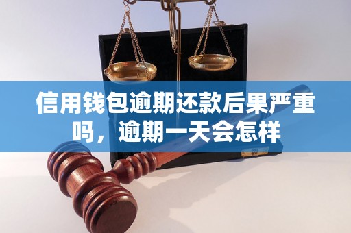 信用钱包逾期还款后果严重吗，逾期一天会怎样