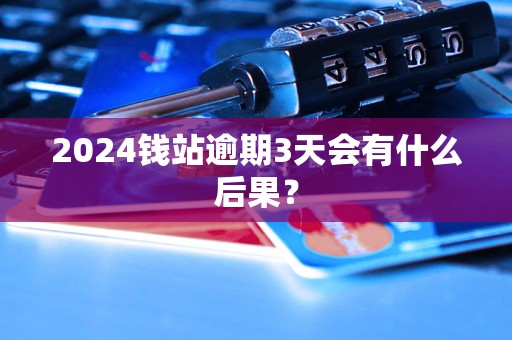 2024钱站逾期3天会有什么后果？