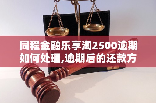 同程金融乐享淘2500逾期如何处理,逾期后的还款方式和费用说明